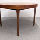 Scandinavian extendable teak round table from the 60s/70s.