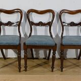 Set of 6 Mahogany Chairs, Victorian Era, England – Part 2