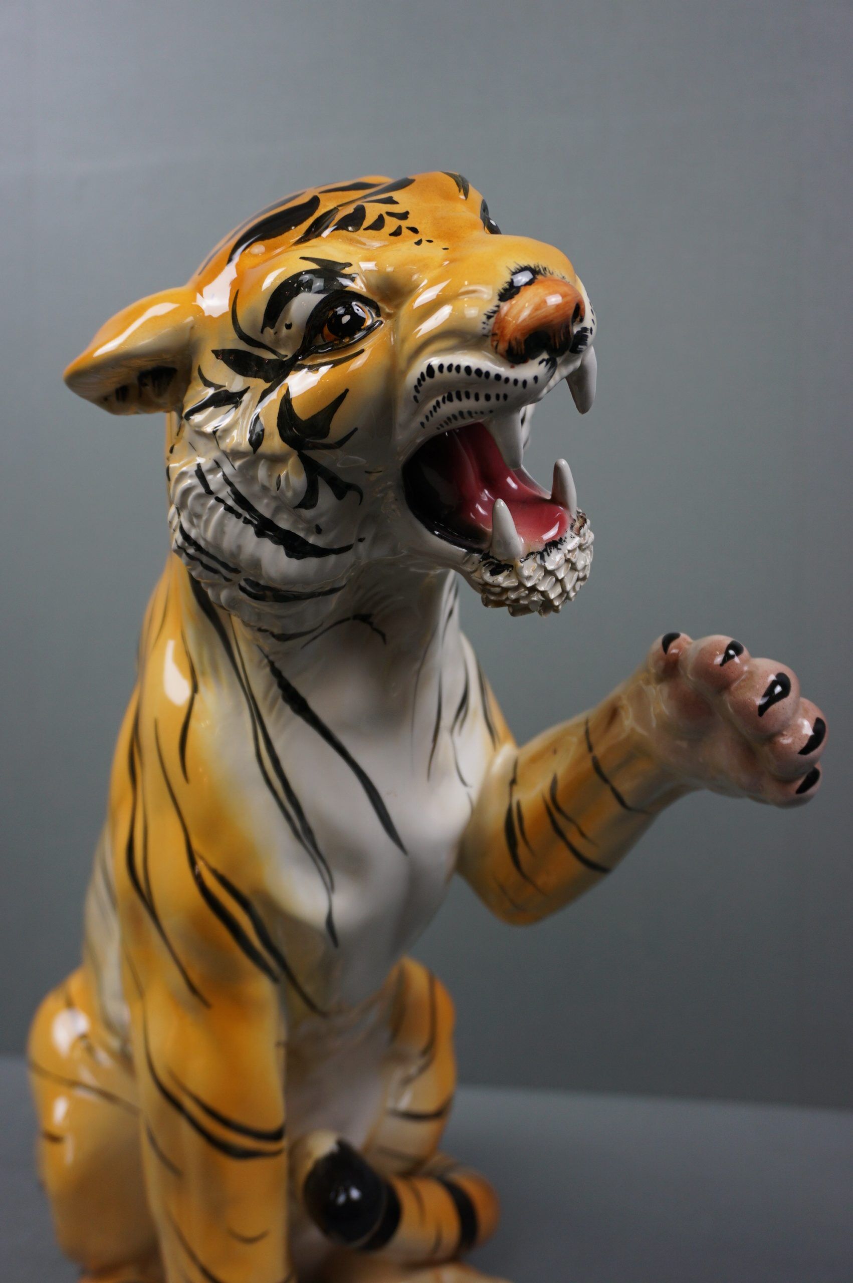 Vintage ceramic tiger