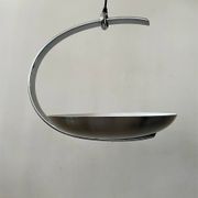 Suspension design arc métal chromé "les actuels" de Lucien Gau, Paris 1960
