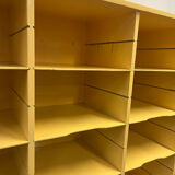 Old workshop furniture / wooden locker / sorting furniture / counter