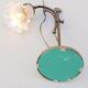Art Deco brass lamp
