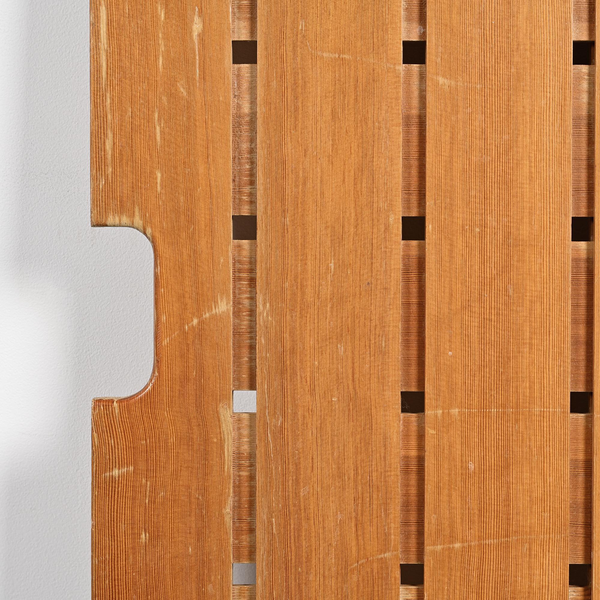 Sliding panel, Charlotte Perriand for the Hôtel La Cascade, Les Arcs 1600