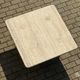 Travertine coffee table Angelo Mangiarotti for Up&Up 1970s