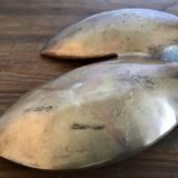 Zoomorphic trinket bowl in solid brass