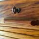 Workbook to curtain vintage 50s Honey Oak