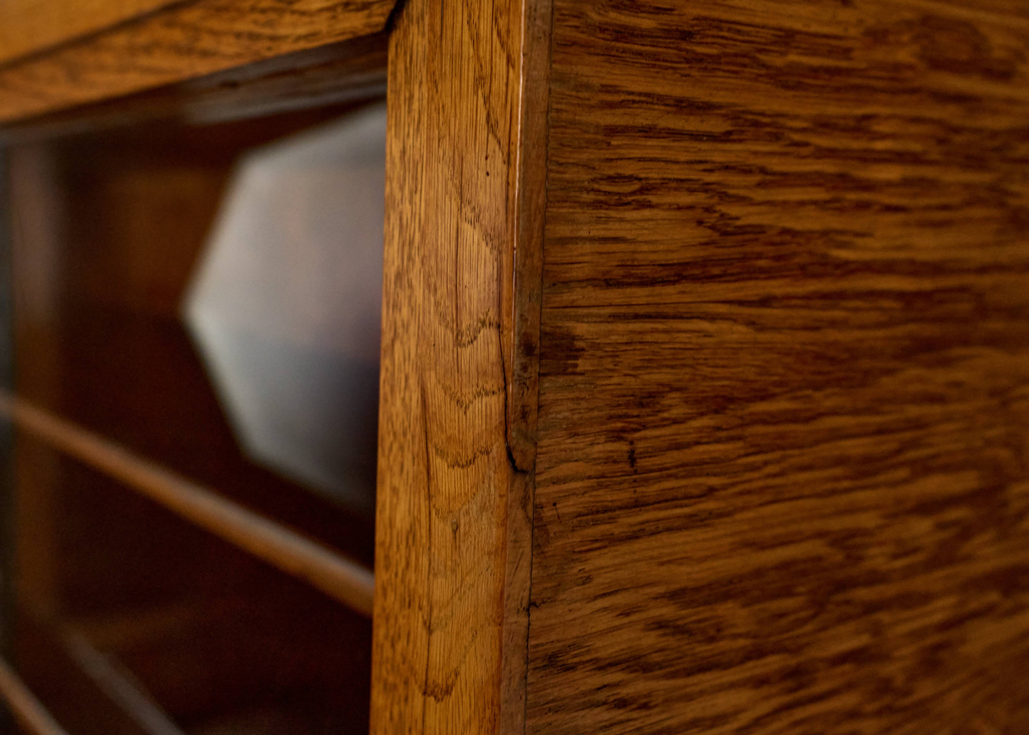 Vintage Wooden Credenza, 1930s, Czechoslovakia