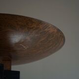 Massimo & Lella Vignelli, floor lamp in copper and marble, Wagneriana, Italy, 1986