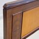 Mid-century meridian by Giuseppe Gibelli with bedside table.