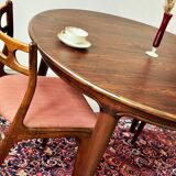 Table extensible en palissandre, conçue par J. Andersen, Danemark, années 1960