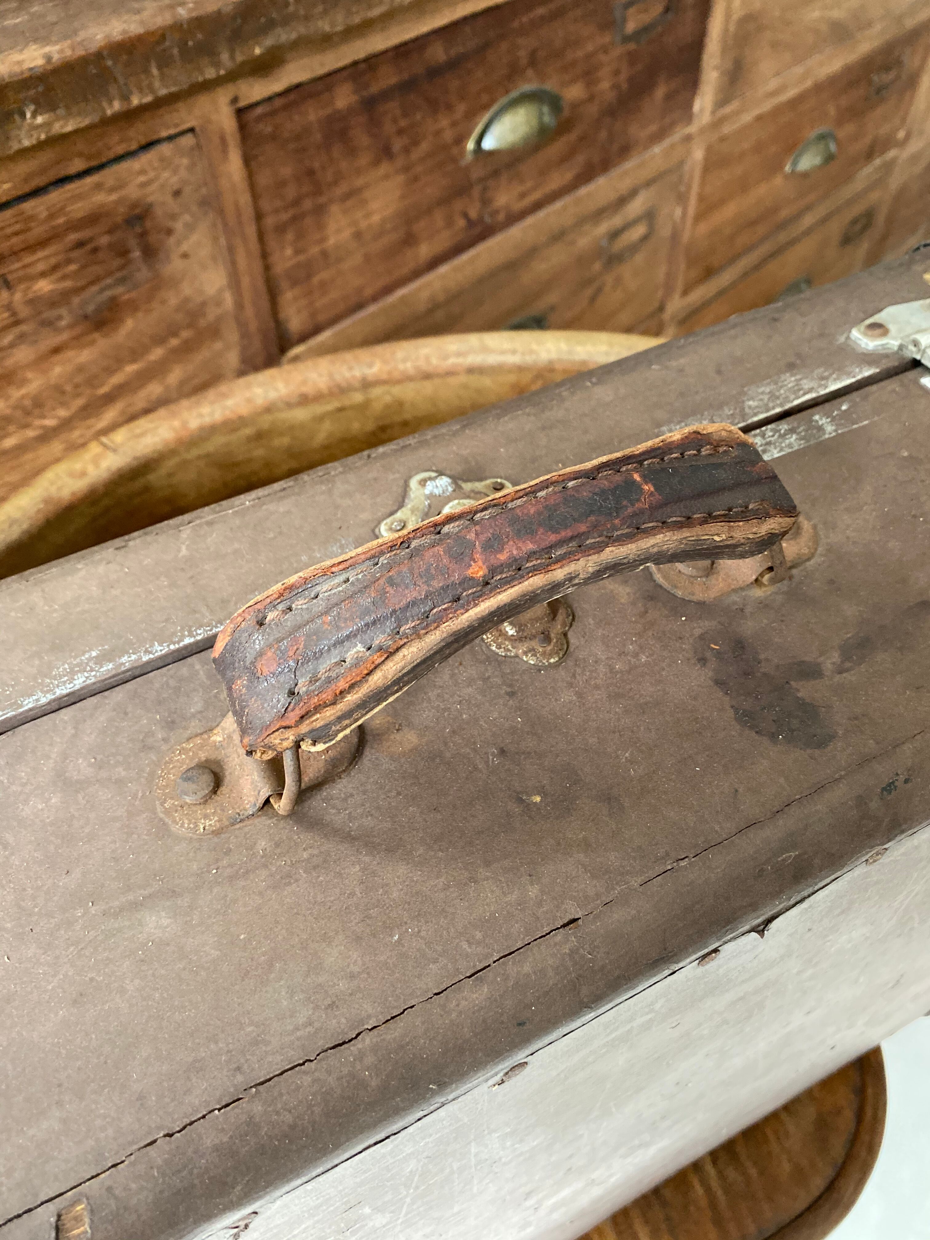 Old vintage suitcase