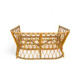 Vintage rattan sofa
