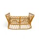 Vintage rattan sofa