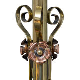 Art nouveau floor standard lamp