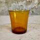6 Duralex glasses, orange color