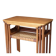 LACOSTE succession: Scandinavian nesting tables signed by Erling Torvits.