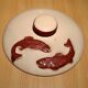 Bouillabaisse dish in terracotta fish decoration