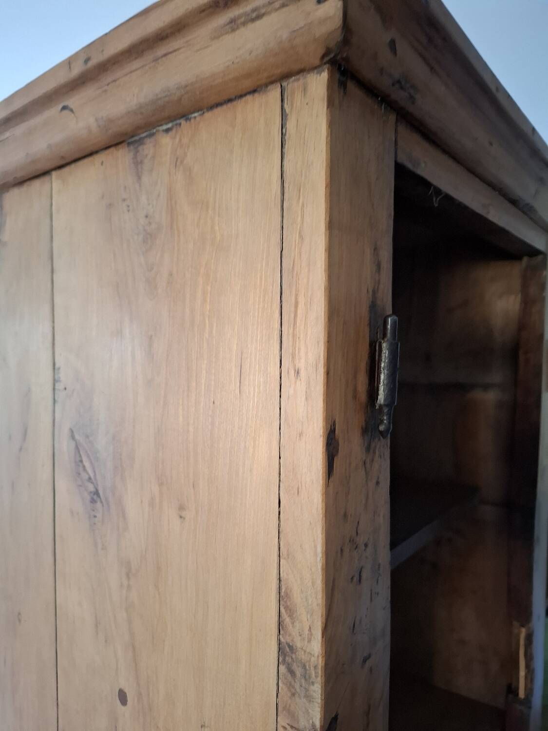 Large solid wood sideboard