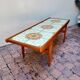 Table basse vintage ceramique