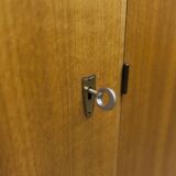 Armoire scandinave 3 portes en teck blond