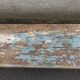 Old wooden bench with beautiful patina