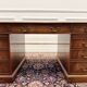 Classic English Desk with Black Inlay