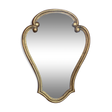 Miroir baroque en bois doré 48x65cm