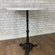 Table bistrot en marbre