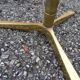 Vintage 70s bronze imitation bamboo floor lamp