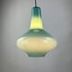 Light blue glass suspension by Massimo Vignelli for Venini, 1950