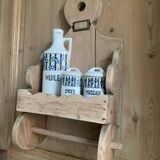 Rustic kitchen shelf