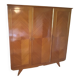 Armoire vintage acajou 3 portes