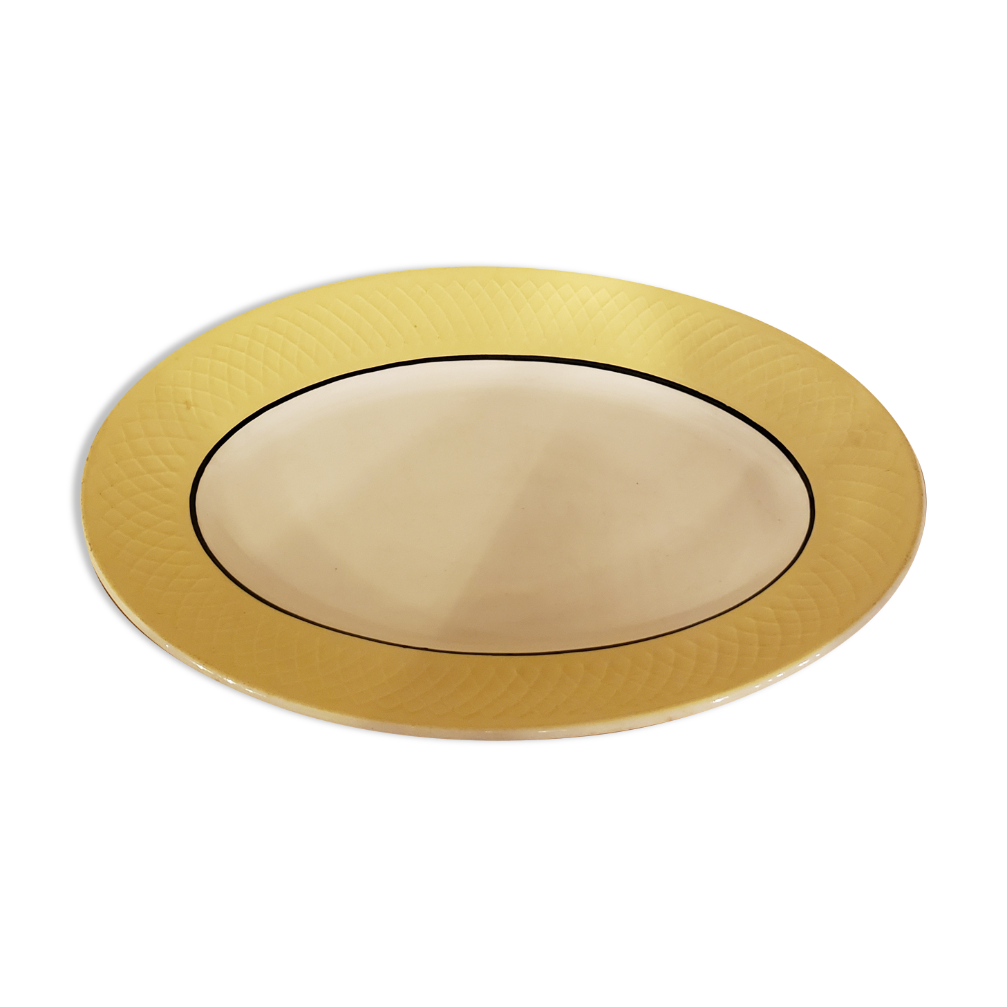 Oval dish Moulin des Loups