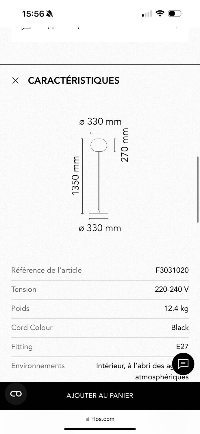 GLO BALL family FLOS floor lamps