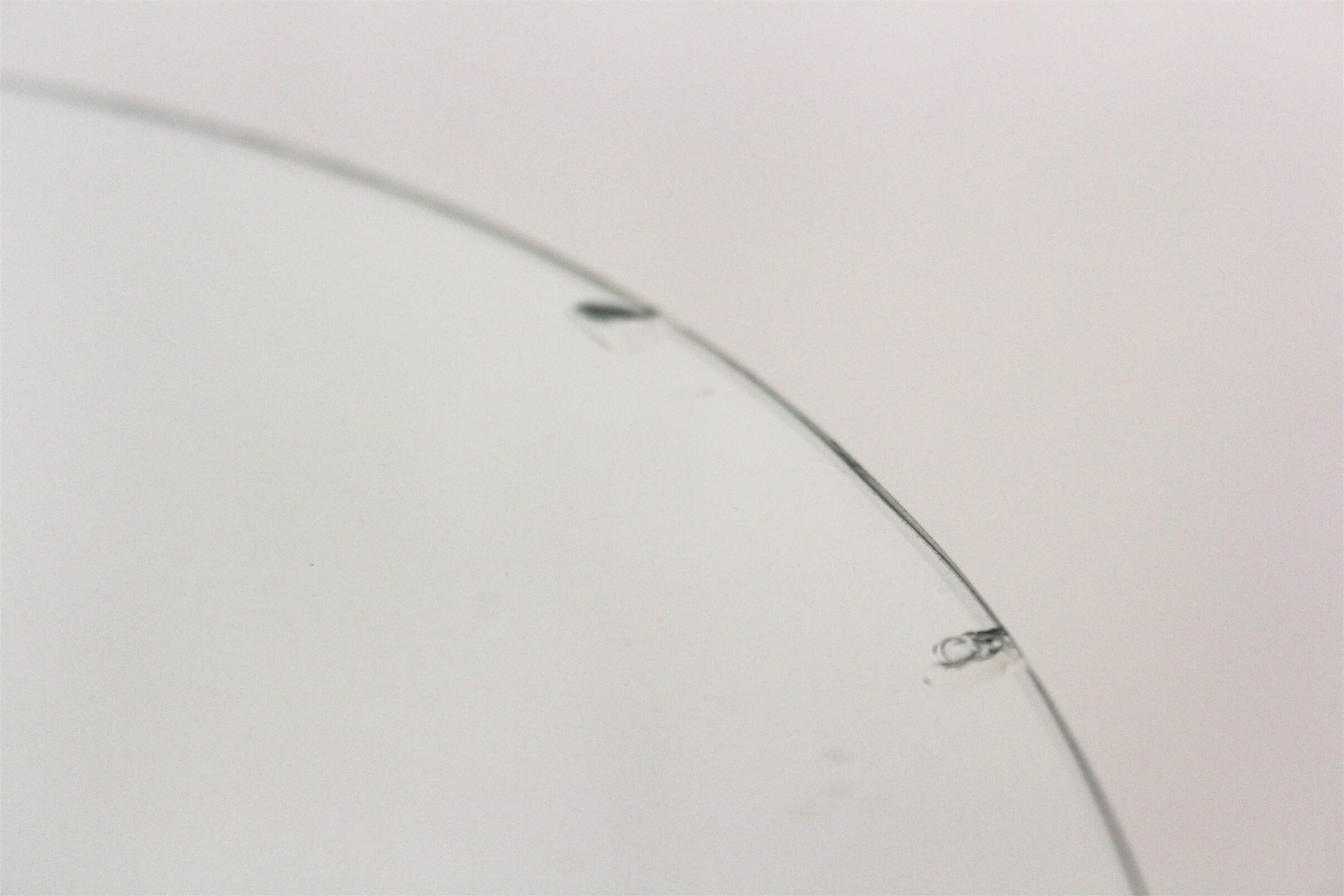 Mid-century round glass top coffee table from jitona, 1960s