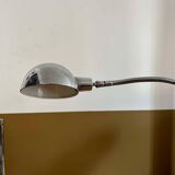 Adjustable desk lamp, chromed metal, France 1940
