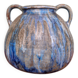 vase en grès flammé, Roger Guérin (Bouffioulx, Belgique)