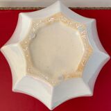 XL octagonal ceramic vase