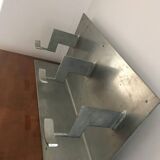 Modernist wall-mounted coat rack, unique piece inspired by Robert Mallet Stevens