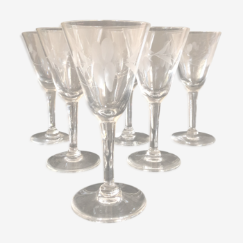 Lot de 6 verres