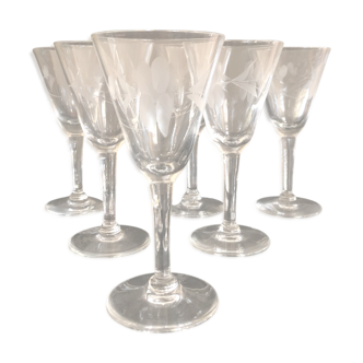 Lot de 6 verres