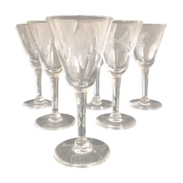 Lot de 6 verres