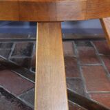 Brutalist round coffee table