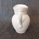 Covered sugar bowl and cream jug Royal Copenhagen 'White Fluted Half Lace'