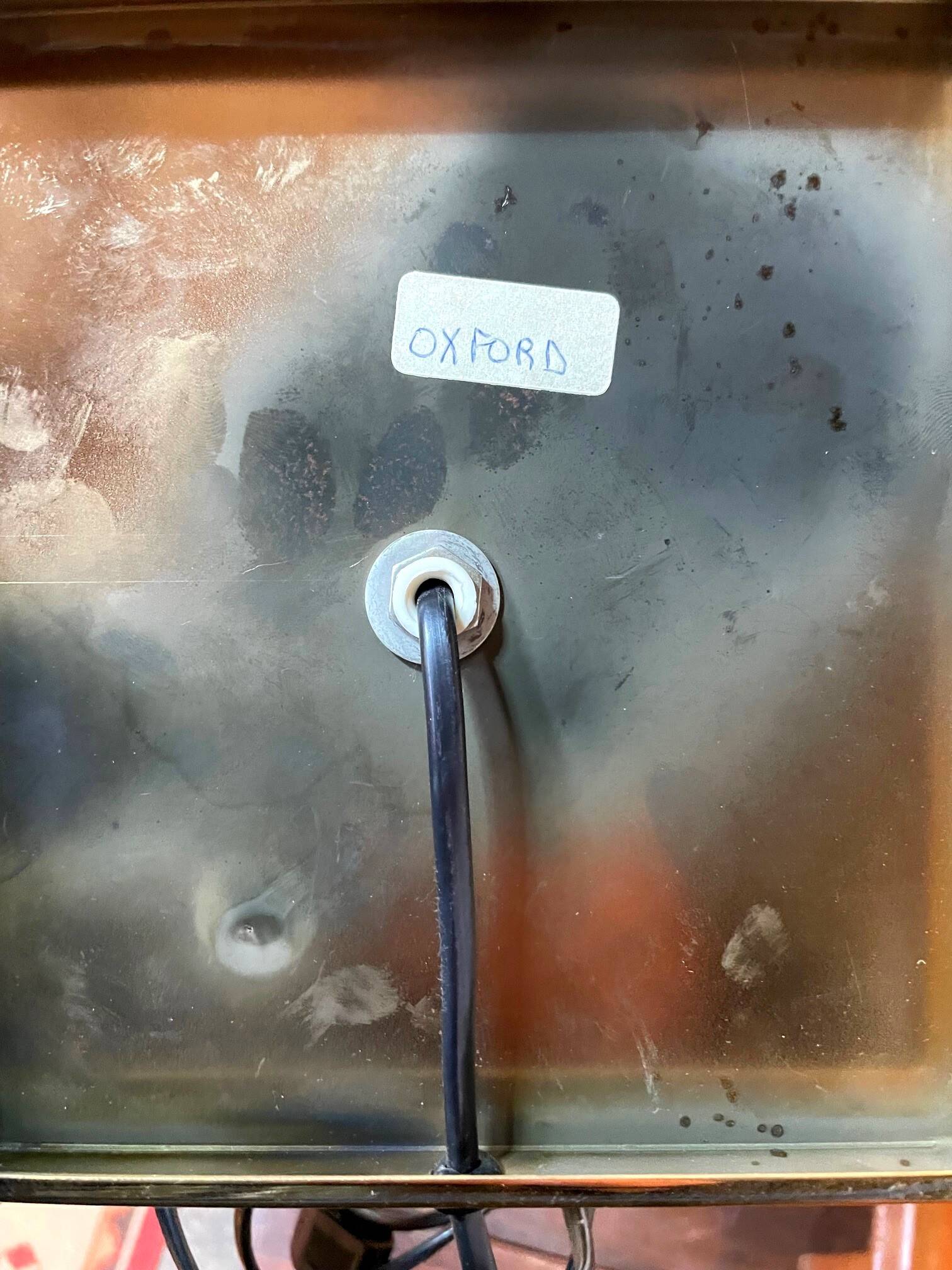 Vintage lamp by Philippe Barbier model Oxford