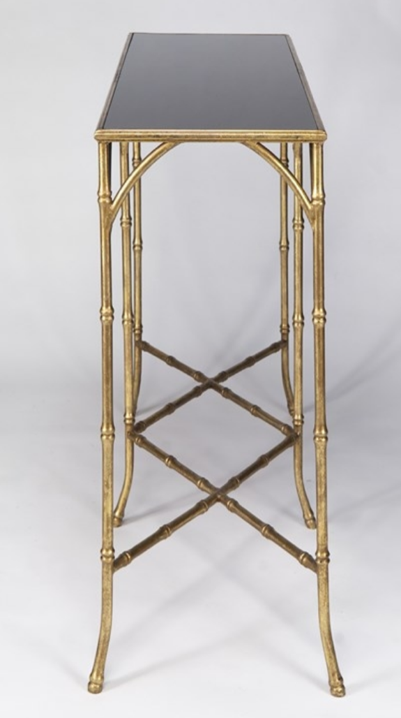 6-foot bamboo console