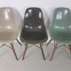 DSW side chairs by Charles & Ray Eames pour Herman Miller
