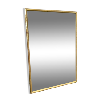 Gilded wooden mirror circa 1960