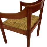 Vintage Carimate chair design by Vico Magistretti