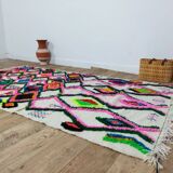 Handmade Moroccan Berber rug 253 X 144 CM